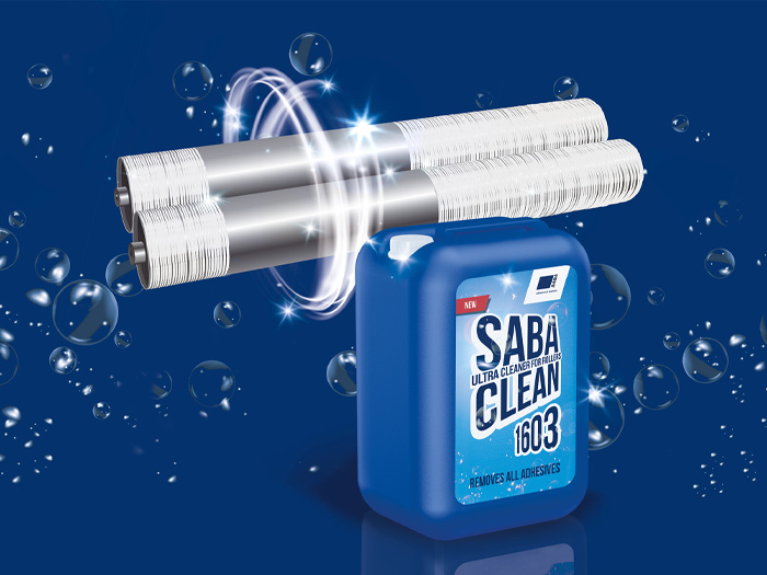 NEW! Sabaclean 1603: Reduce Roll Coater Cleaning Time by 75%