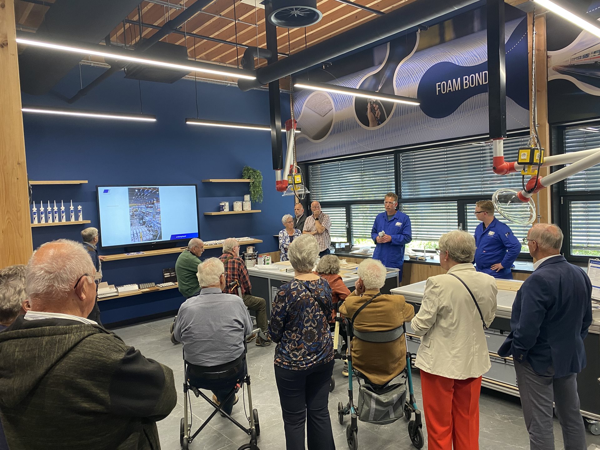 Demonstratie in applicatieruimte
