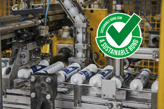 SABA sustainable adhesives and sealants in production