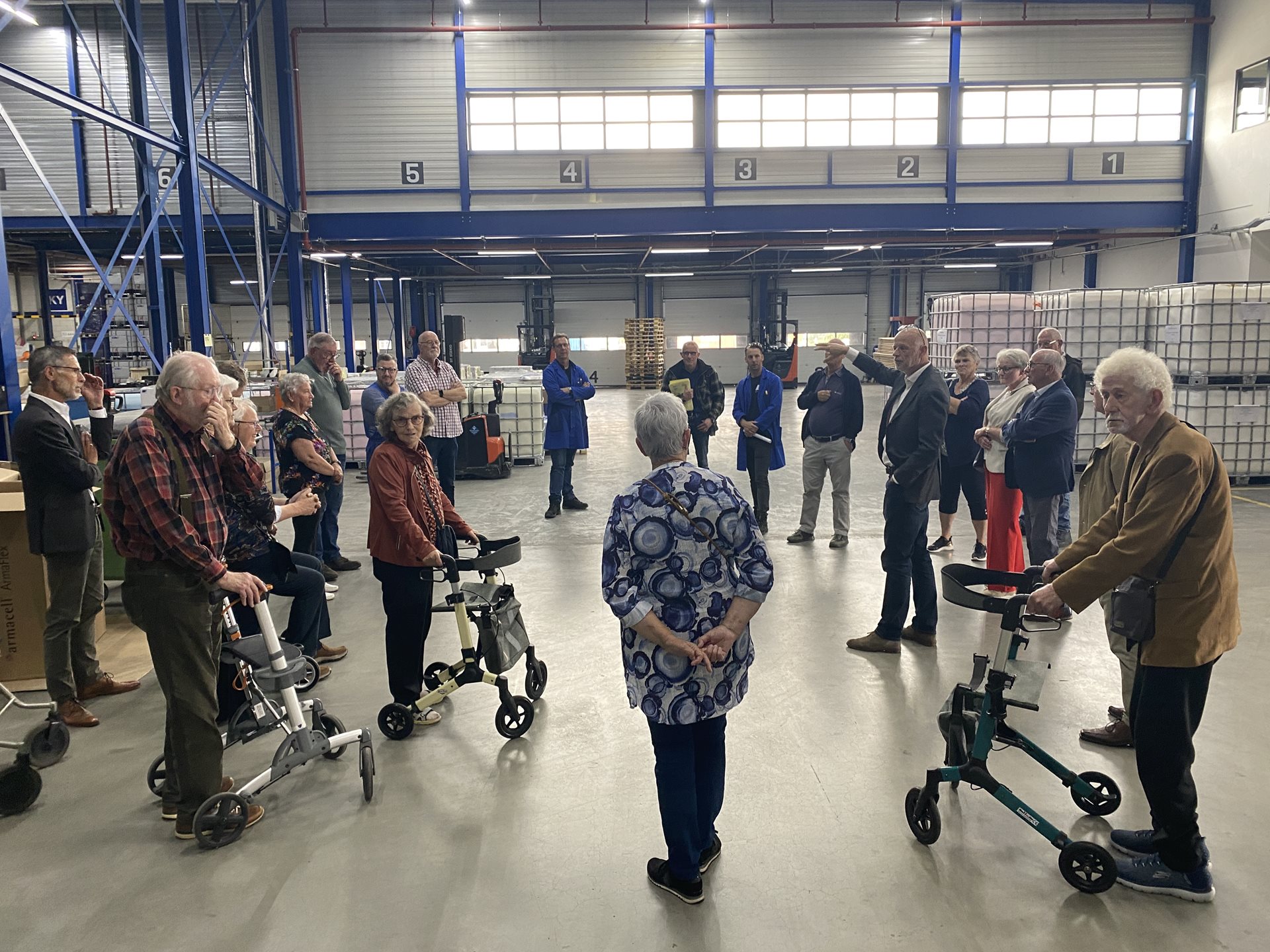 Rondleiding fabriek