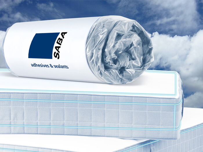SABA The best adhesive solutions for rollpacking mattresses